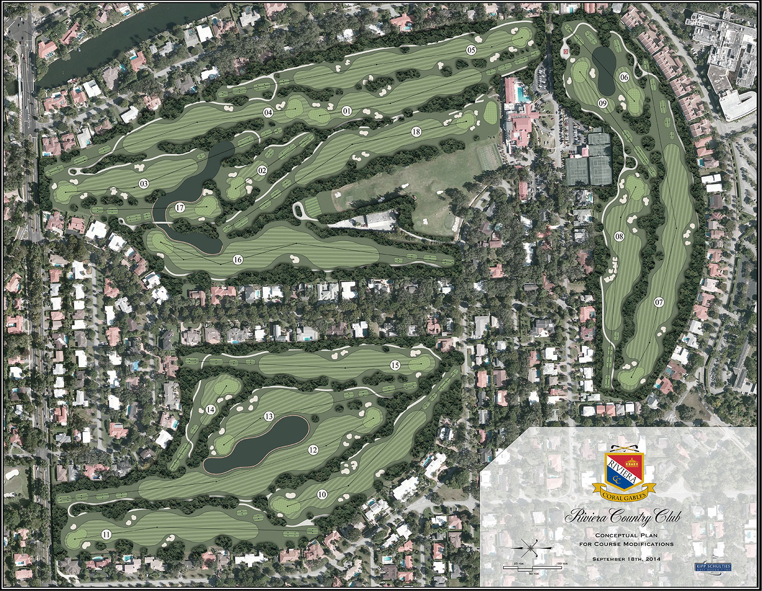 Riviera Country Club | Kipp Schulties Golf Design, Inc.