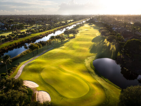 Hole No. 2 Bocaire Country Club