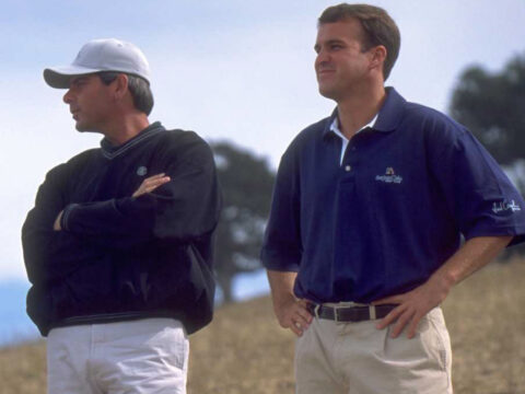 Kipp Schulties with Fred Couples Kipp Schulties with Fred Couples